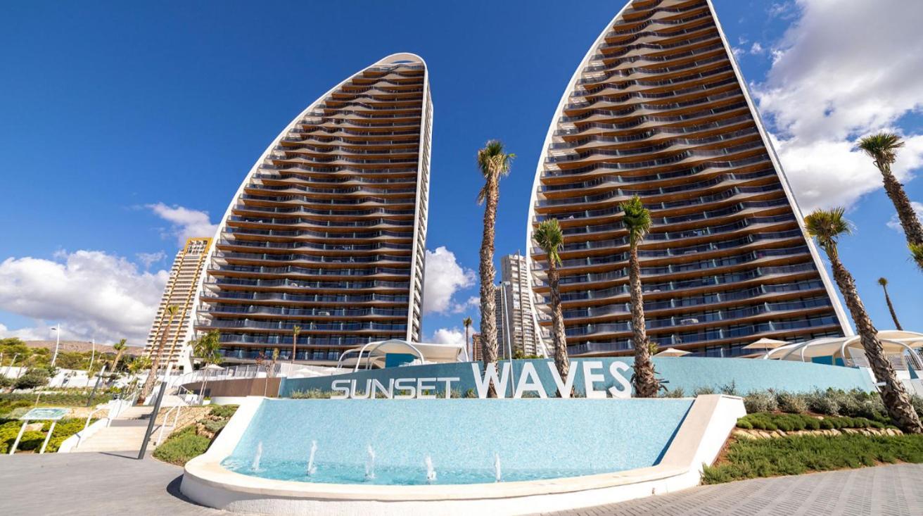 Sunset Waves Vistas Al Mar Apartment Benidorm Exterior foto
